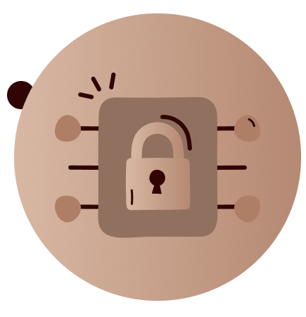 End-to-end encryption illustration from Bling Binder